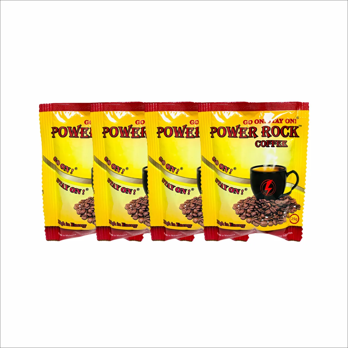 4 x Sachets Power Rock Sex Coffee for Men & Women| Libido Booster Drink
