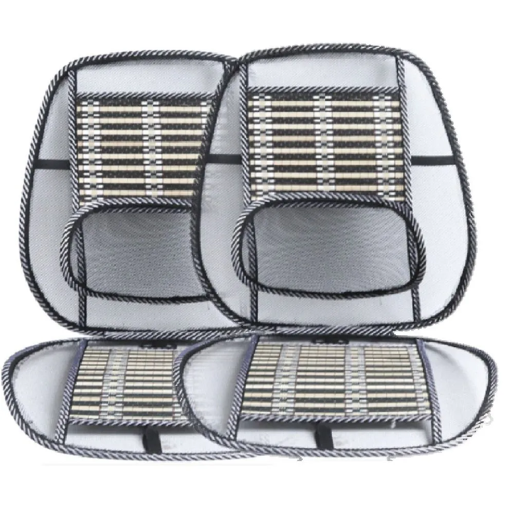 Breathable Car Seat Back and Waist Support Pad