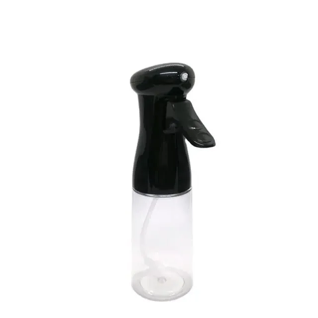 Empty Refillable Clear Cooking BBQ Oil Vinegar Dispenser Spray Bottle - Black