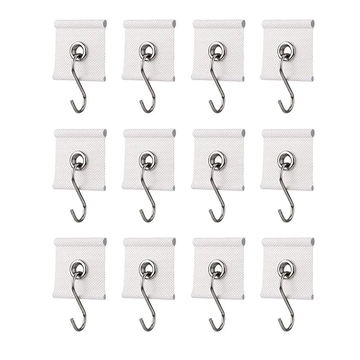 12Piece RV Awning Hooks RV Awning Light Clips for Pipe Rails 5/6 mm, 7/8 mm