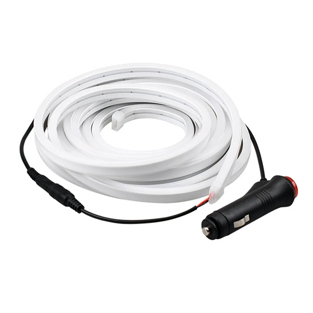 For Car LED Light Strip Waterproof Neon Lights (Warm White)