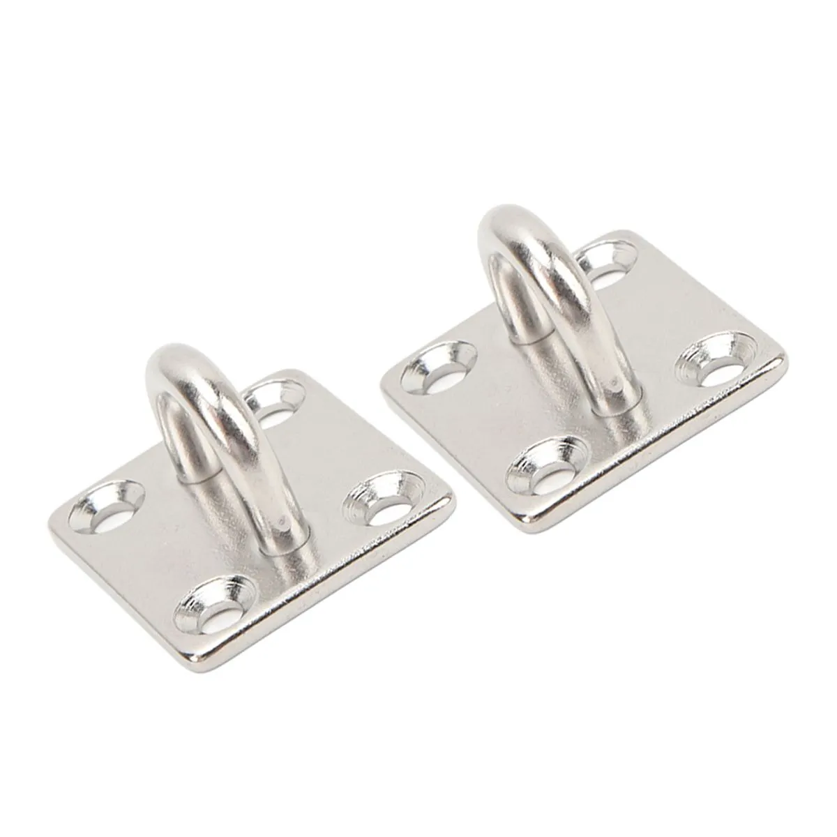 Boat Square Pad Eye Stainless Steel 2Pcs 50X60mm