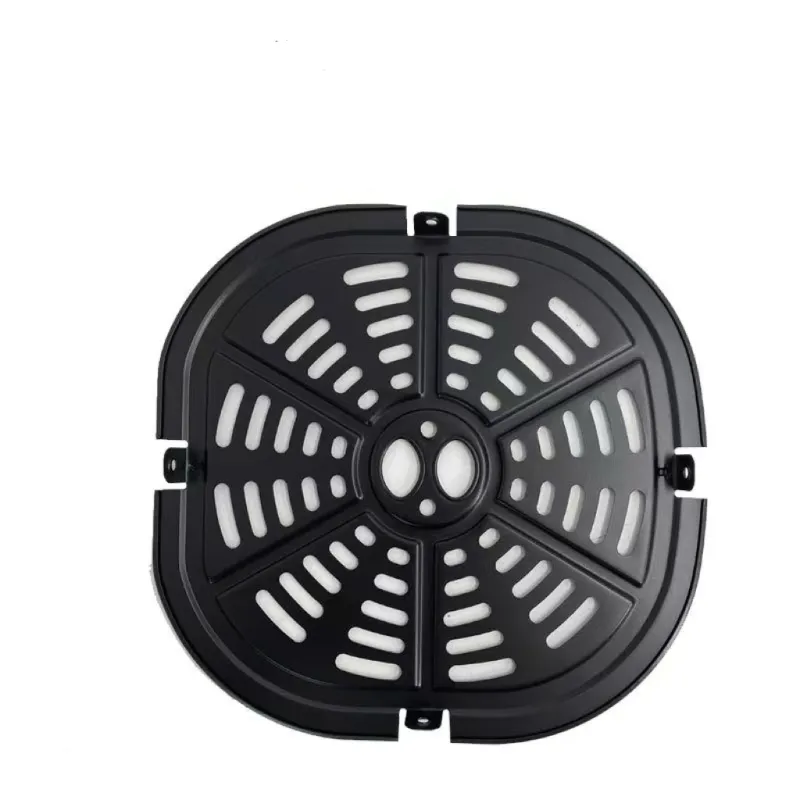 Air fryer liner, carbon steel plate, 21 cm, black