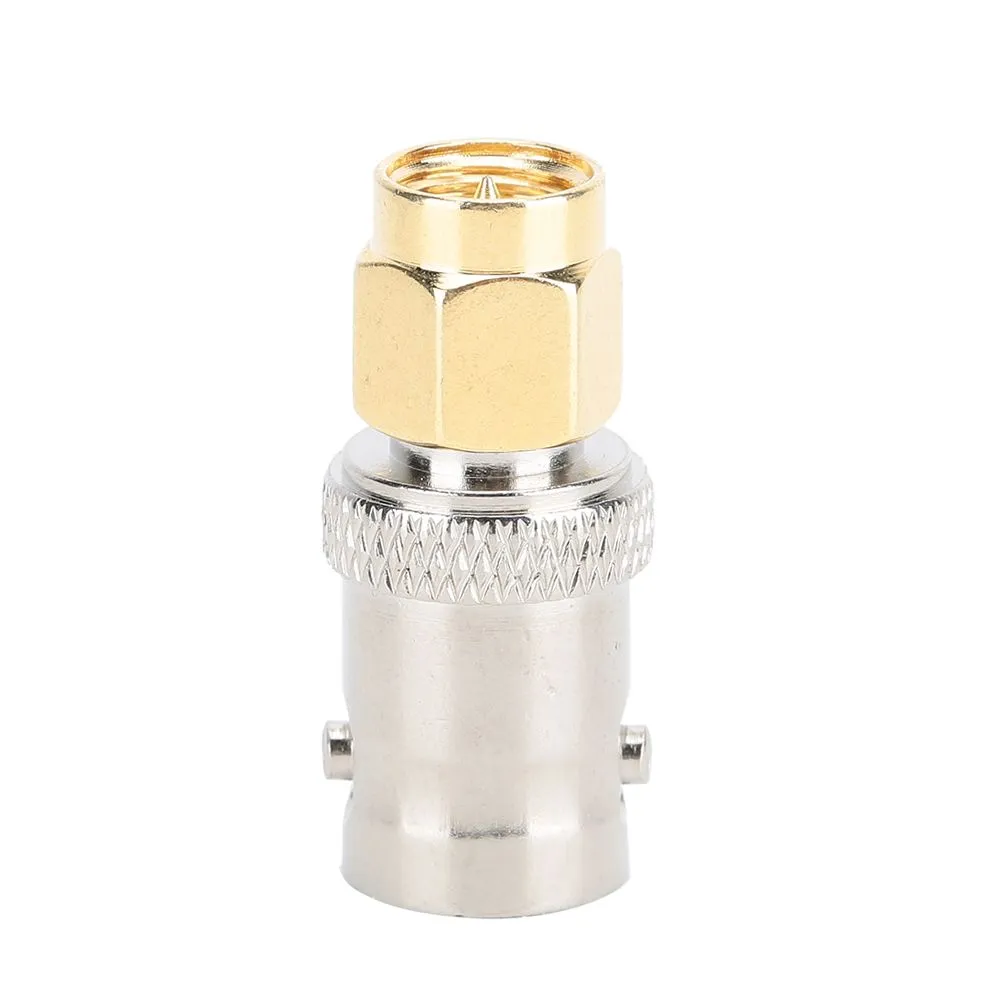 4pieces BNC to SMA Adapters Gold Nickel