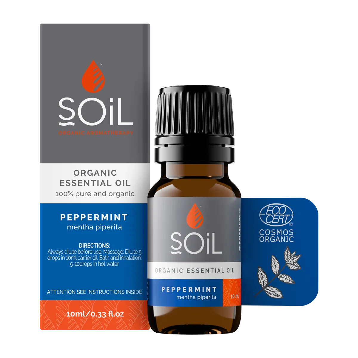 SOiL Organic Peppermint 10ml (Mentha Piperita)