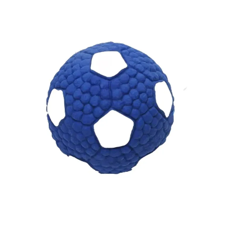 Durable Bouncy Squeaky Dog Toys Fetch Toys for Small to Medium Dogs - Blue