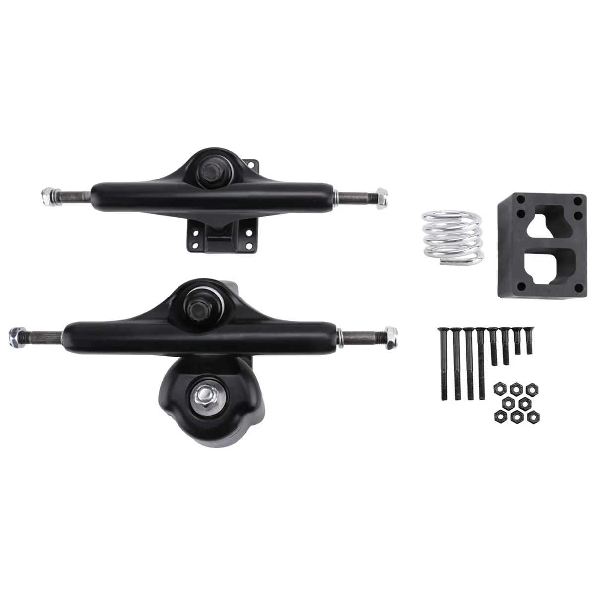 6 25Inch Meraki Skate Truck Supply Rotatable Spring Bracket Black