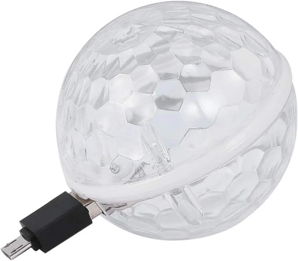 USB Mini Disco Lights Colorful Rotating Led Stage Ball Portable Dj