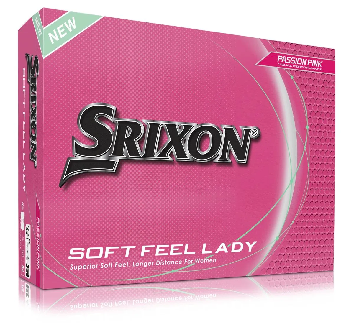 Srixon - Soft Feel Lady Golf Balls - Pink