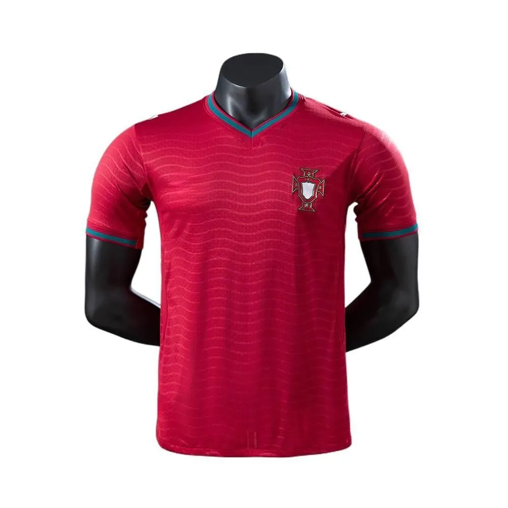 Men's Football Soccer Jersey Shirt For Portugal - Red- S-2XL
