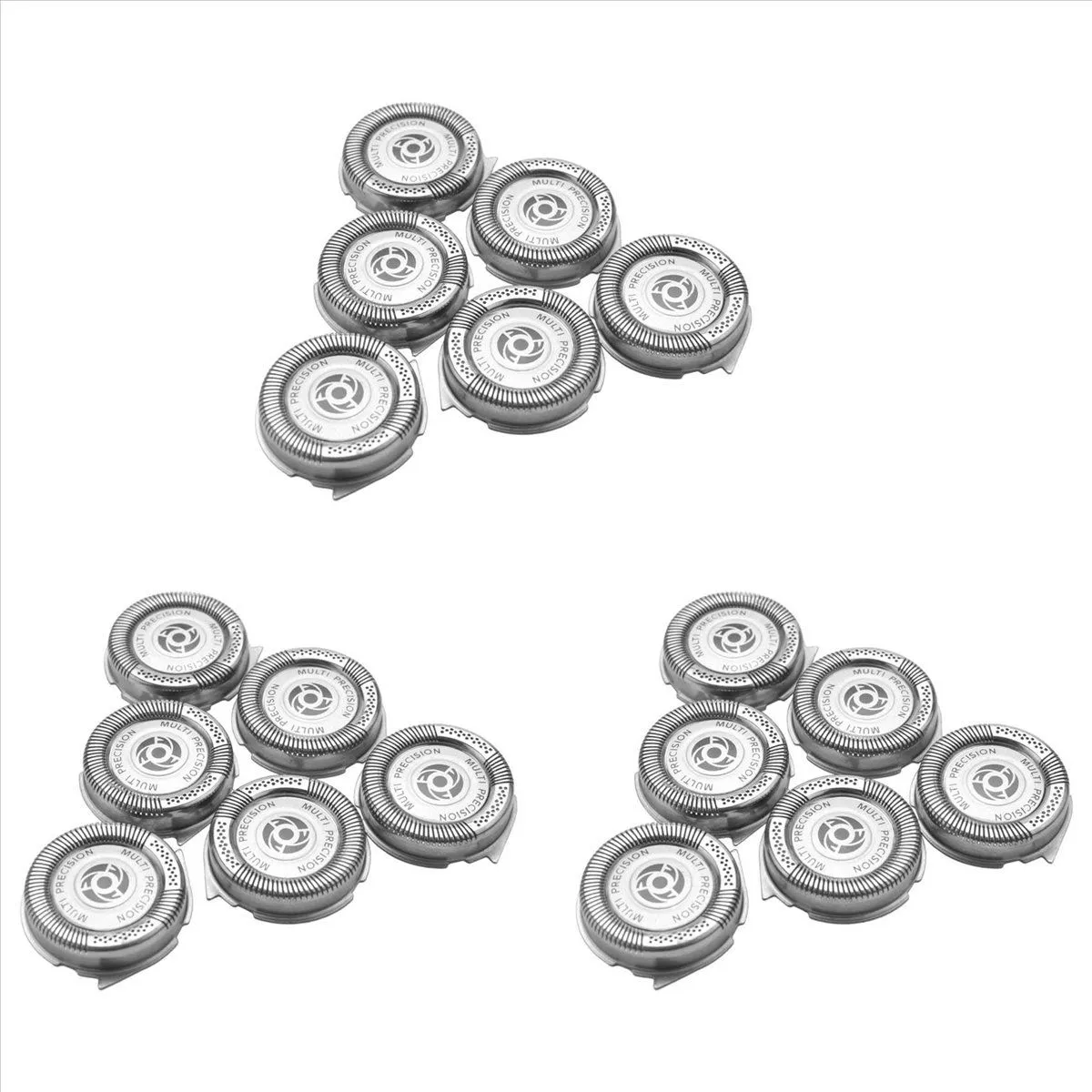 6 Pack Sh50 Replacement Heads For Philips Norelco Series 5000 Shavers