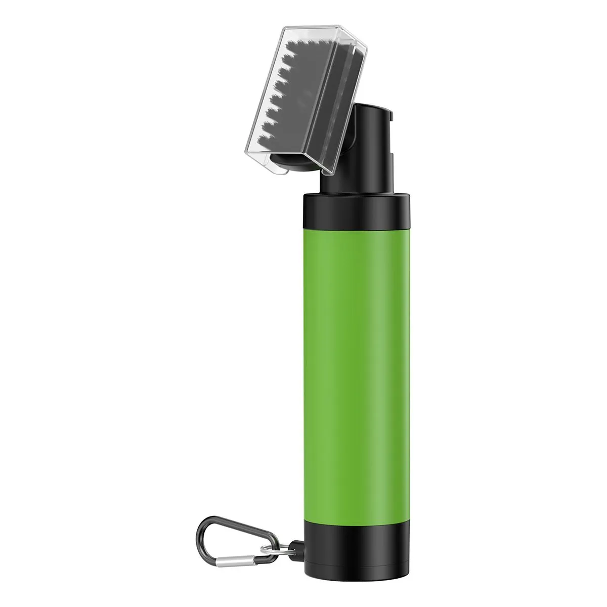 150ML Golf Club Groove Cleaner Spray Brush, Retractable & Portable! - Green