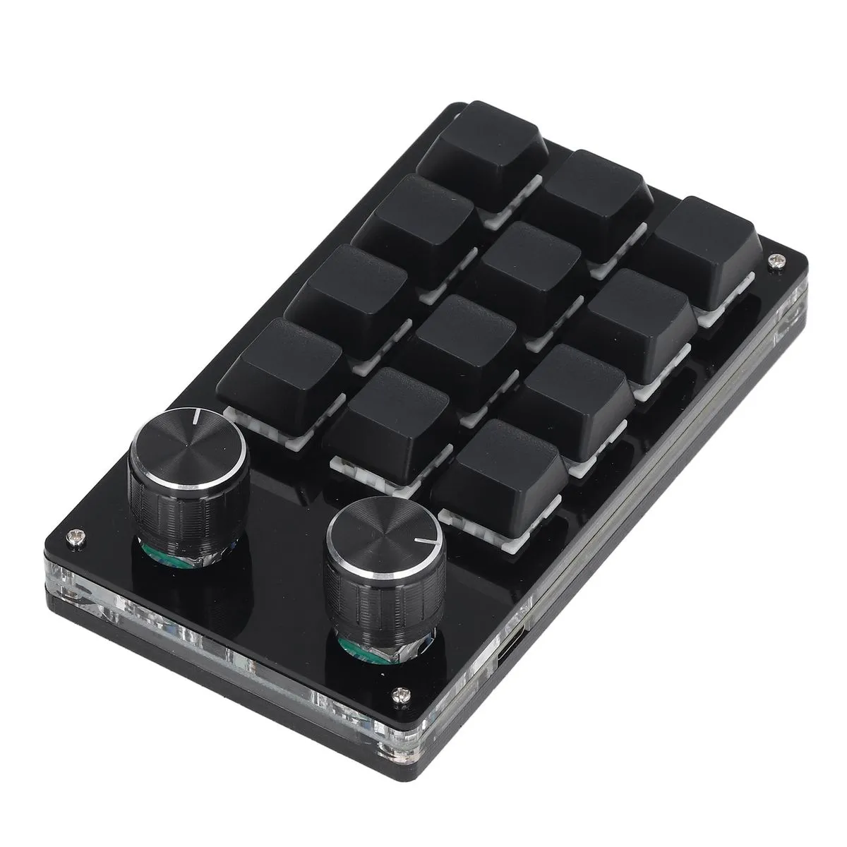 Programmable Gaming Keypad 12 Keys 2 Knobs OSU