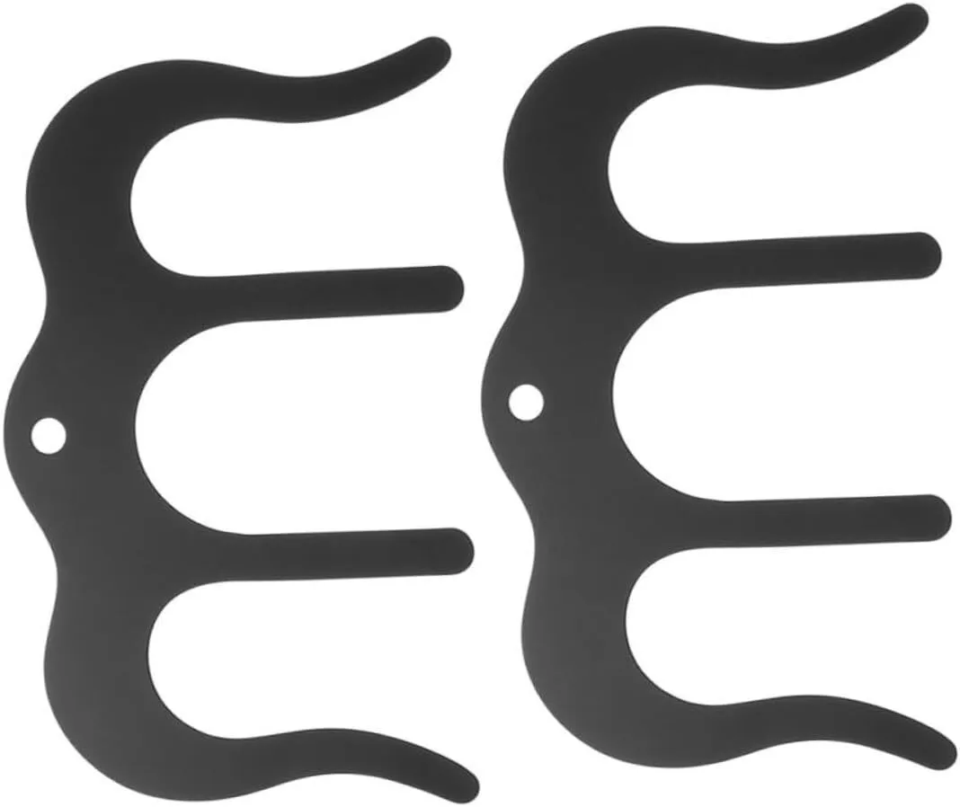 2 Pcs Metal Music Score Clips Durable Page Holders for Books Magazines