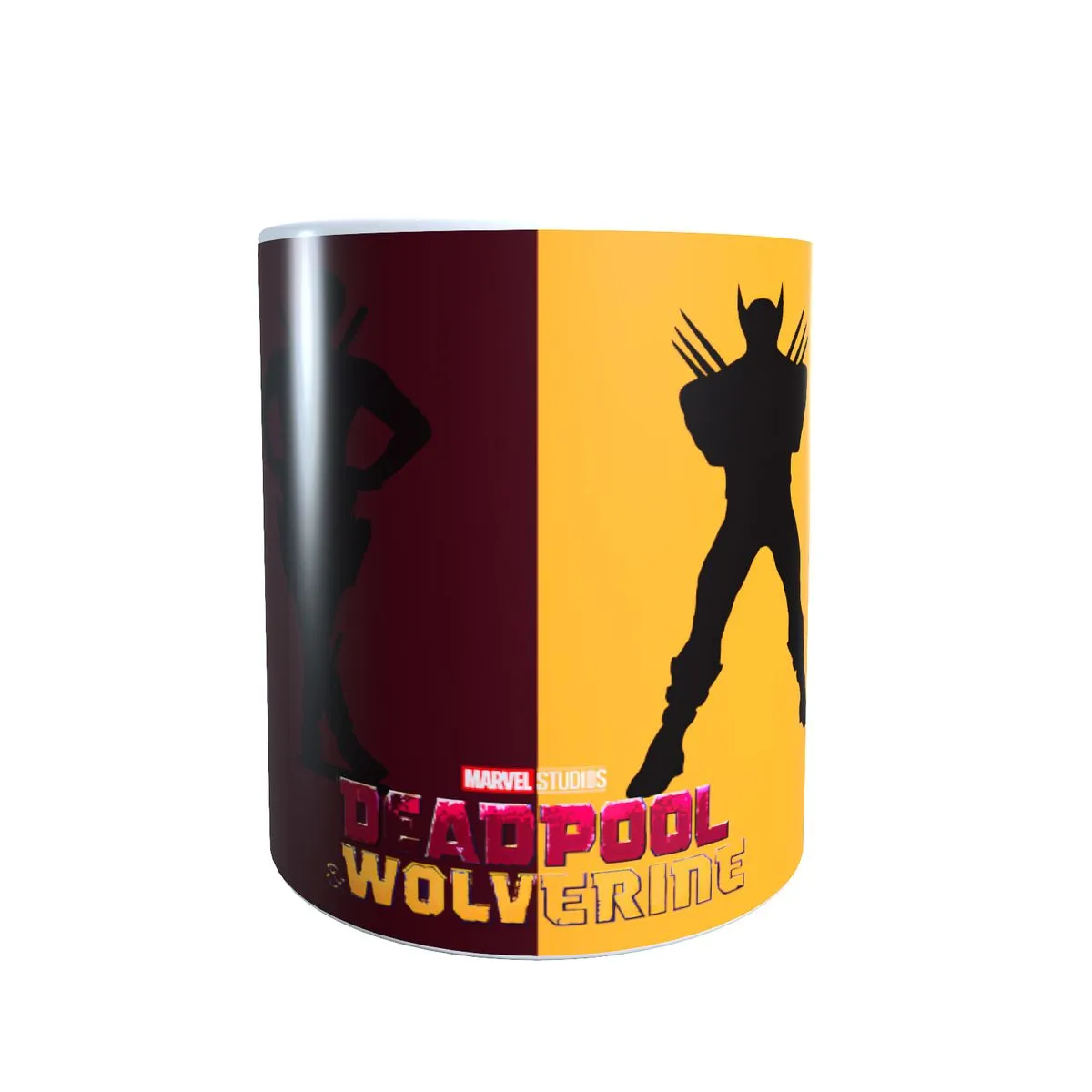 Dual Shadows - Deadpool X Wolverine Coffee Mug