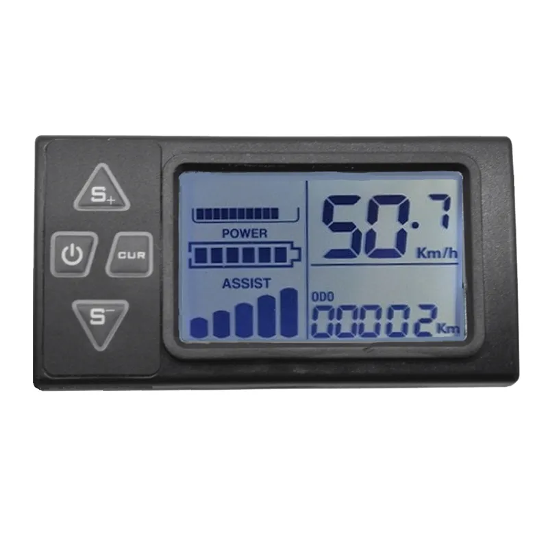 24V/36V/48V S861 Lcd Display Dashboard For Electric Bike Bldc (5Pin)