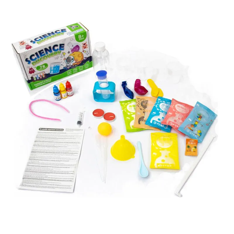 Science Discovery Scientific Experiments (78 different kinds)