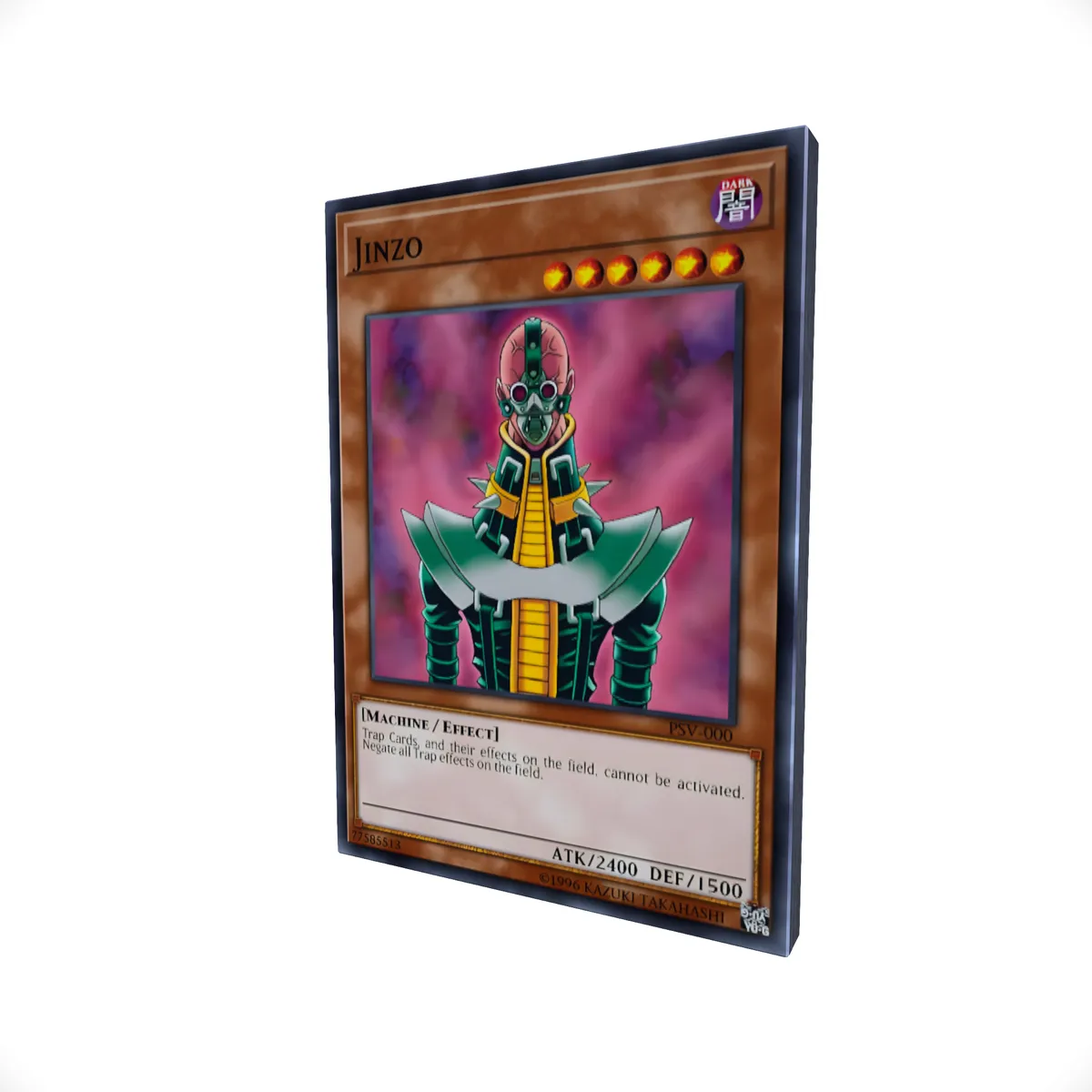 Jinzo - Yu-Gi-Oh! Card Themed Mouse Pad