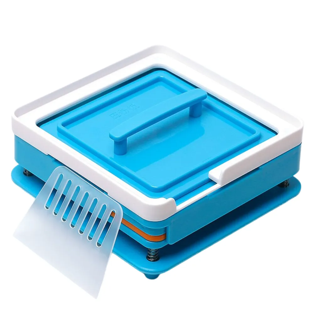 100 Holes Pharmaceutical Capsule Pill Filling Machine - Blue