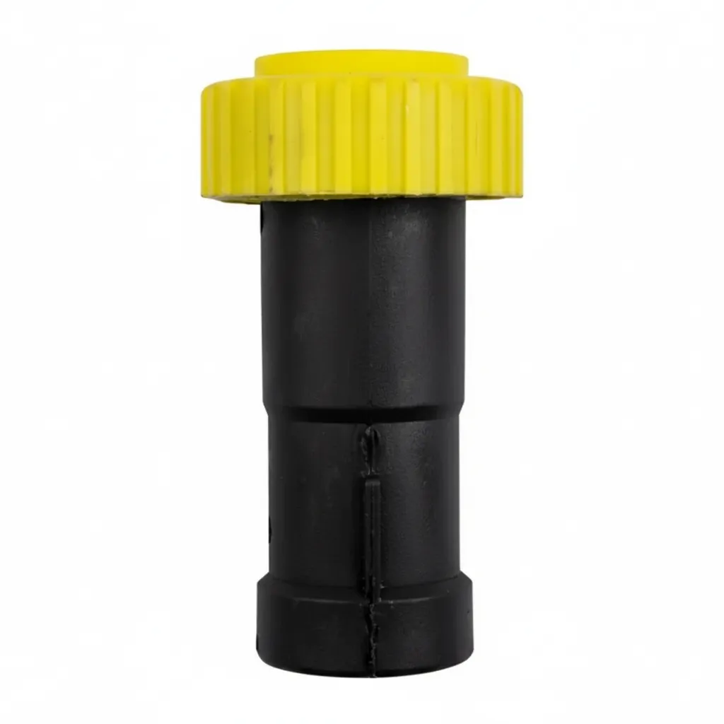 Nylomatic 1 Inch Female BSP Valve with Yellow Cap - No Spring
