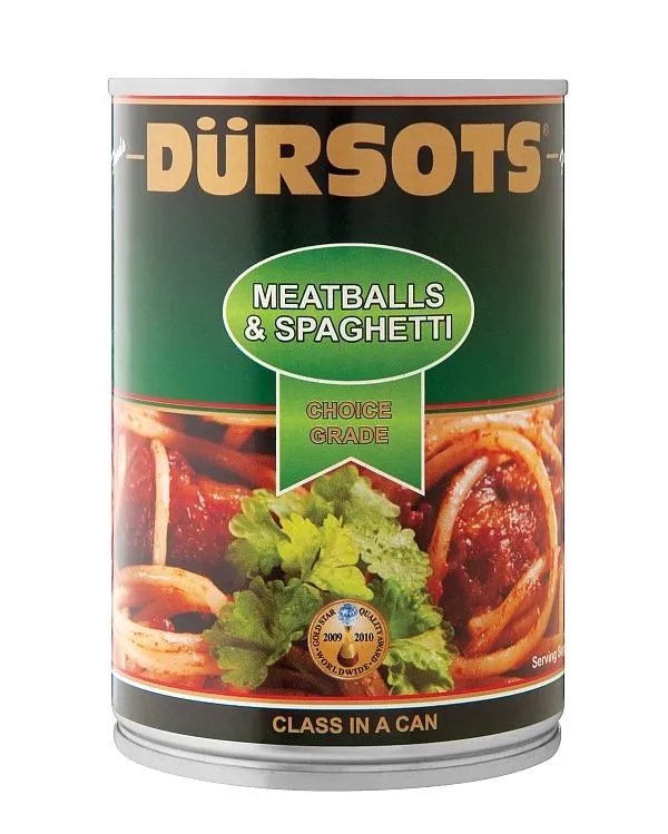 Dürsots Meatballs & Spaghetti 400g - 6 pack