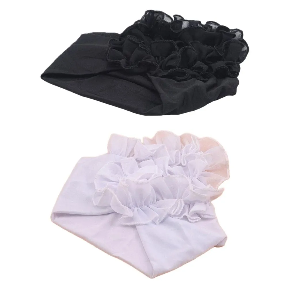 Toy Fashion Cosplay Women Elegant Fancy Dress Neck Collar Ruffle Scarf - 2 Piece