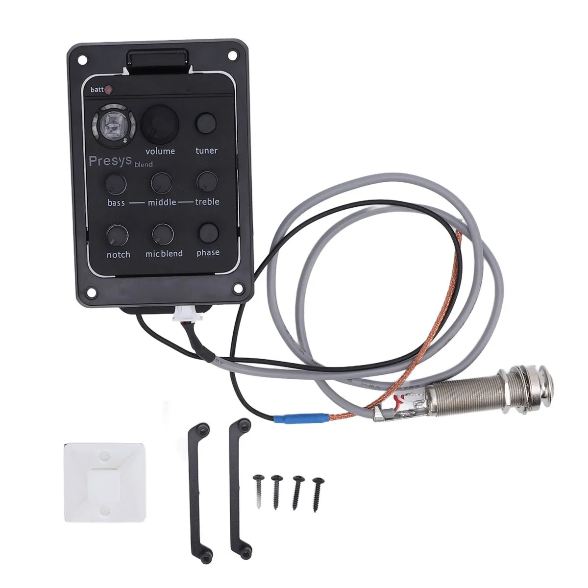 High-Sensitivity Guitar Preamp Tuner for Practice/Gigs