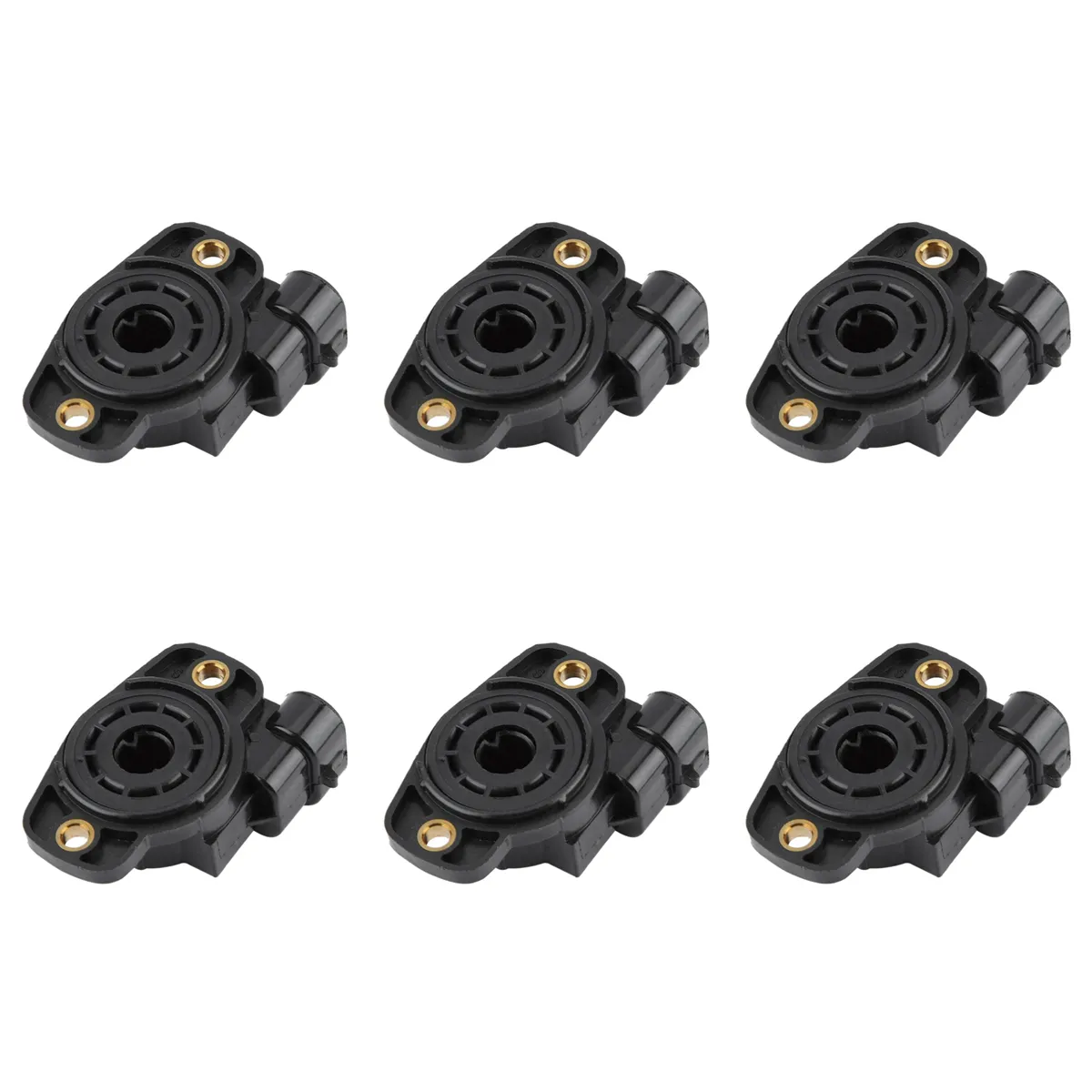 6 x Throttle Position Sensor Tps for Citroen Fiat Compatible with Renault