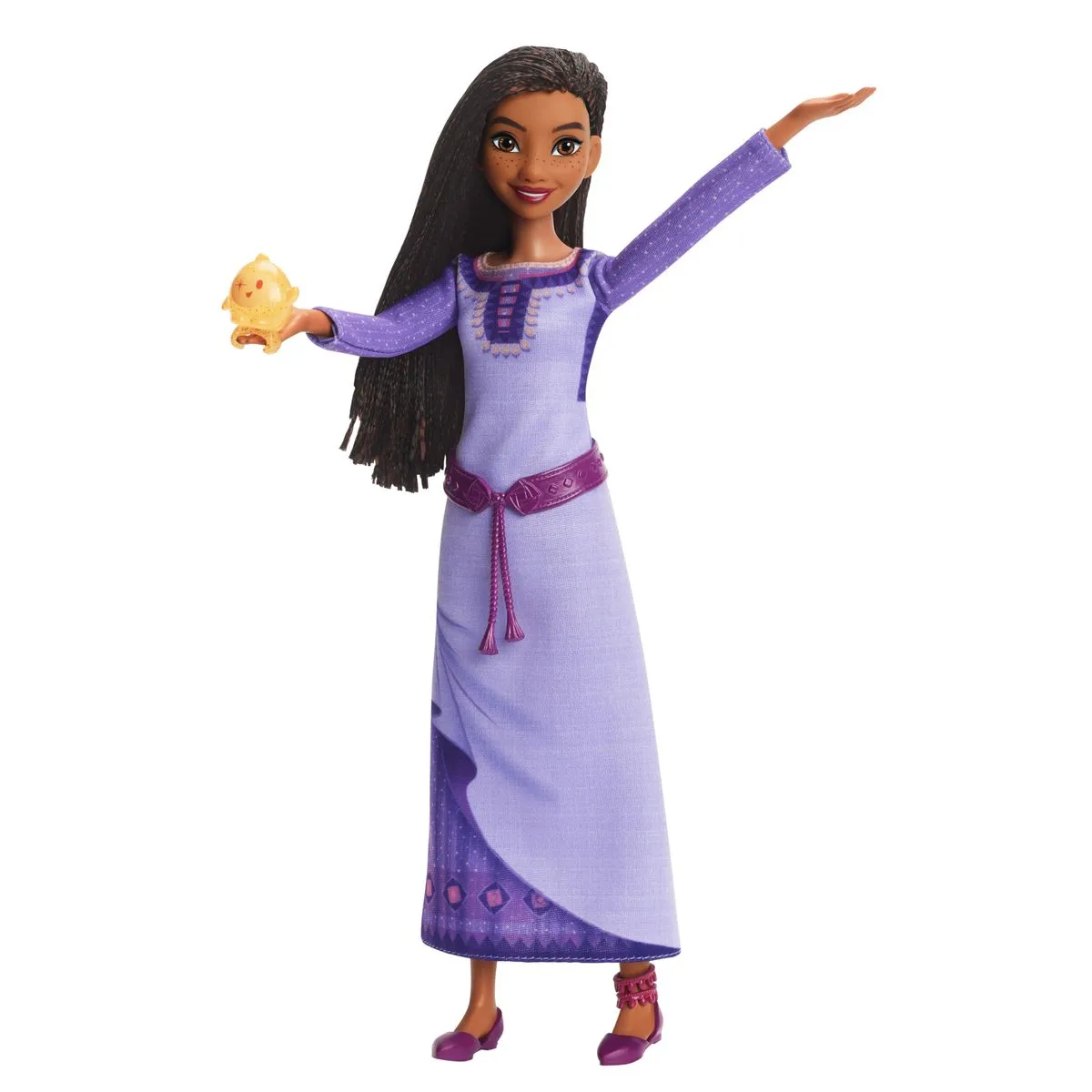 Disney Wish Singing Asha Posable Doll Sings "This Wish" & Star Figure
