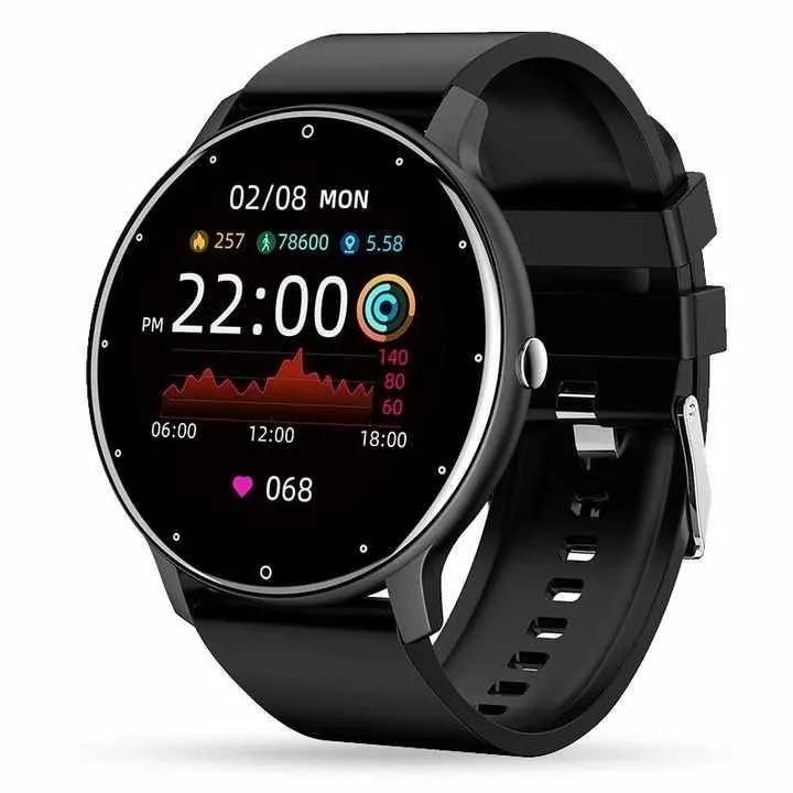 New GEN sports Smart Watch With 100 Sports Mode Options - Black