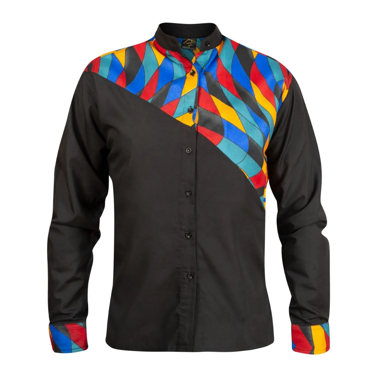 Selphies Mmoloki Black  African Print Casual - Formal Men Shirt