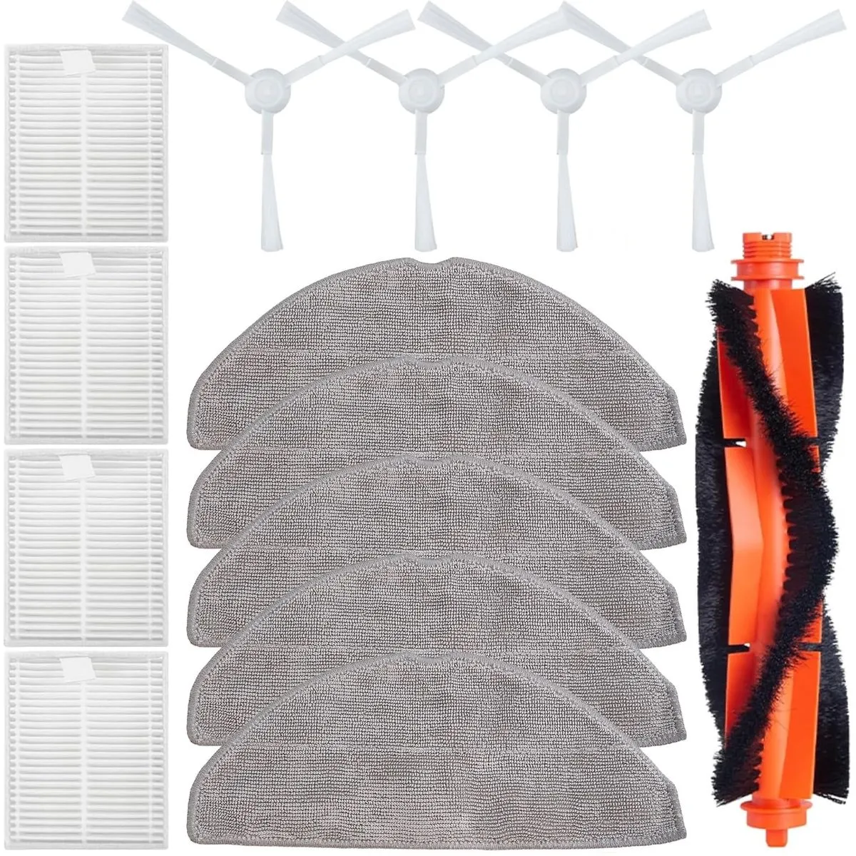 14pcs Vacuum Cleaner Replacement Parts Accessories Kit Compatible with Xiaomi E10 /B112