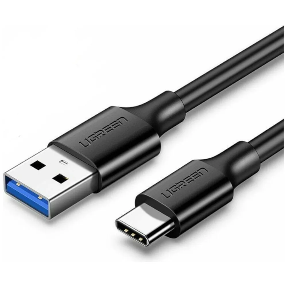 UGreen USB-C to USB 3.0 Cable 2m 3A Fast Charge 5Gbps Black