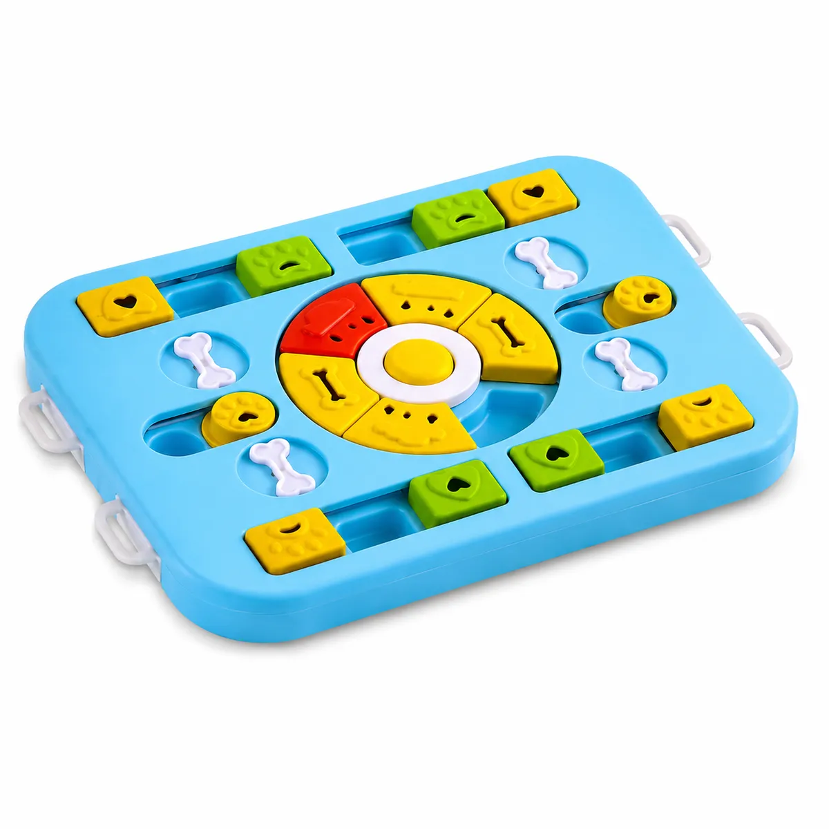 Multi-Puzzle Treat Feeder - Interactive Puzzle for Dogs and Cats