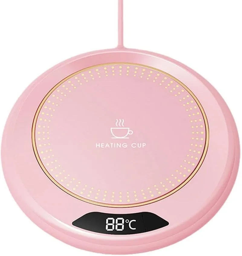 Coffee Mug Warmer Smart Cup Warmer (Pink) - Pink