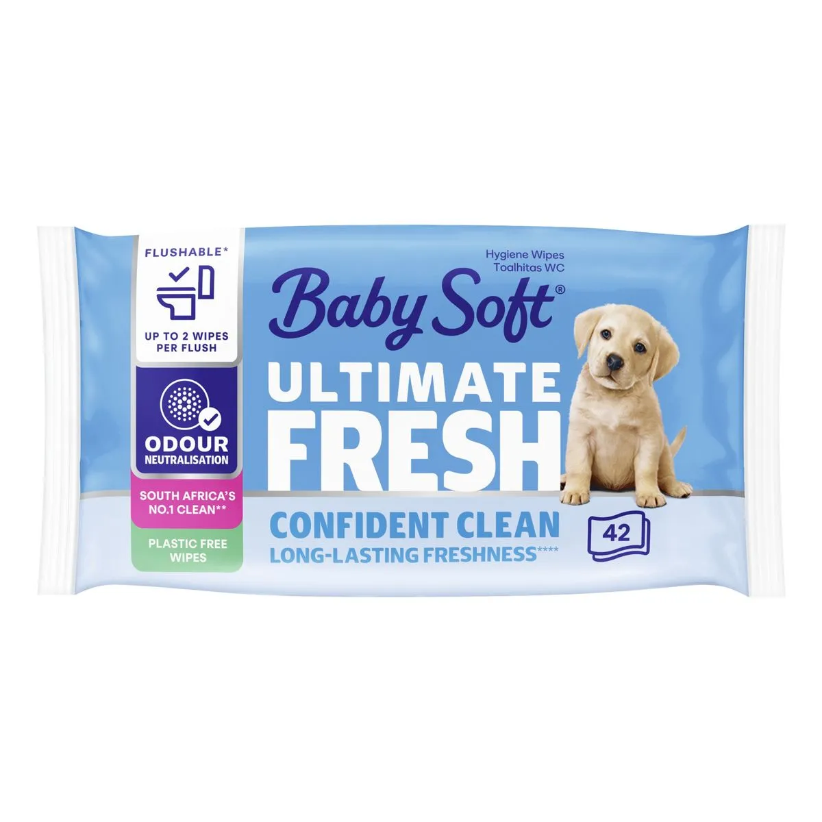 Baby Soft Ultimate Fresh Moist Toilet Tissue - 42 Tissues