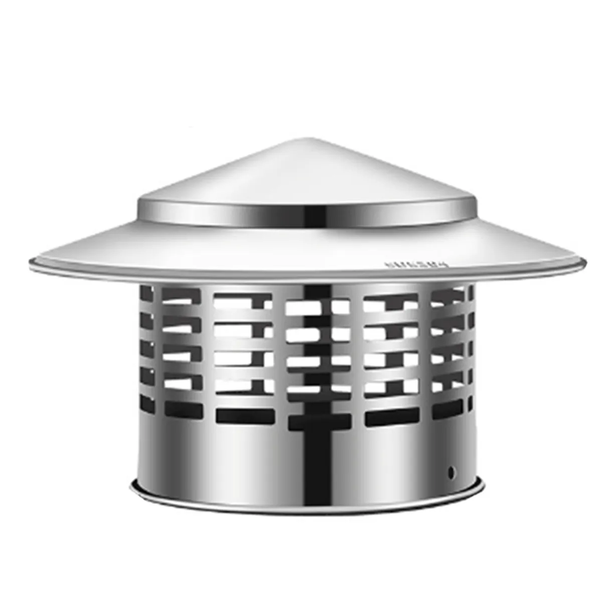 Round Chimney Cap Stainless Steel Tapered Top Chimney Cap B
