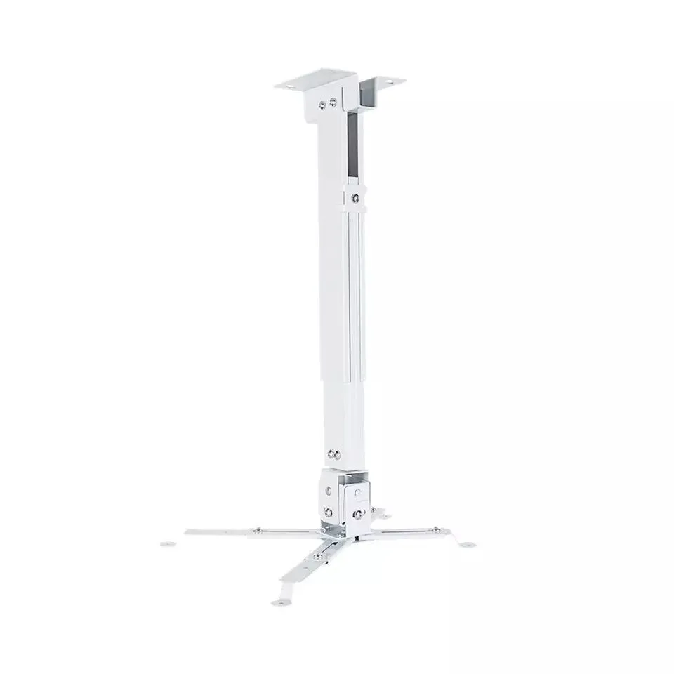 Universal Extending Ceiling Projector Mount Bracket - White, 15kg Capacity