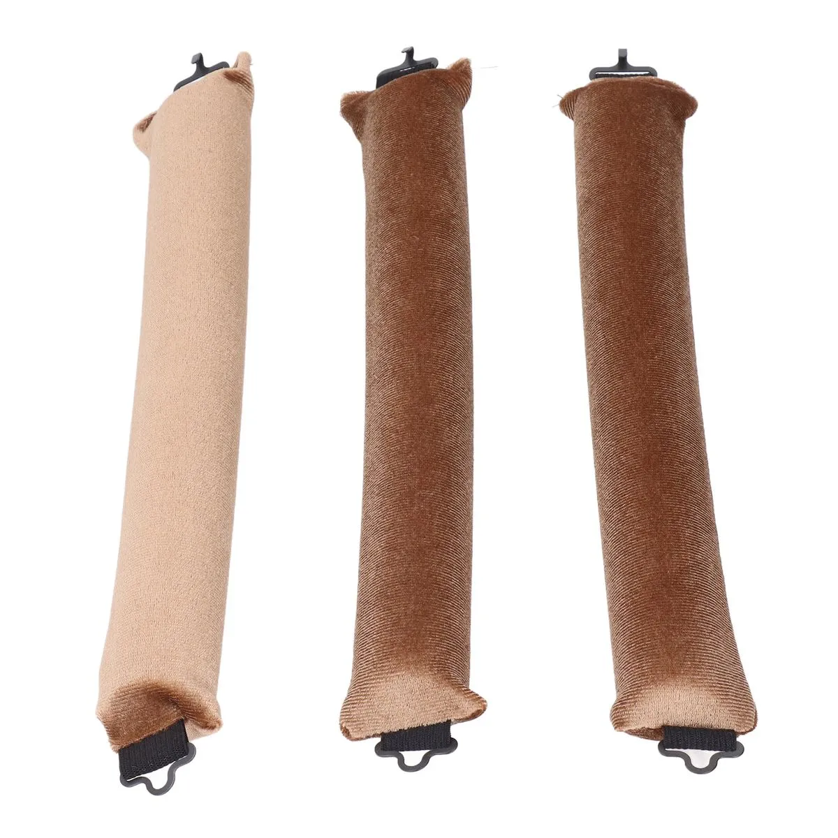 Heatless Curling Rod Set Overnight Soft Headband Khaki