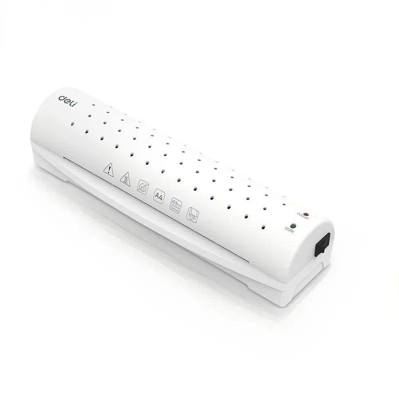 DELI A4 Laminator Machine with Atnti-Stuck Device-High Speed Fast Preheat