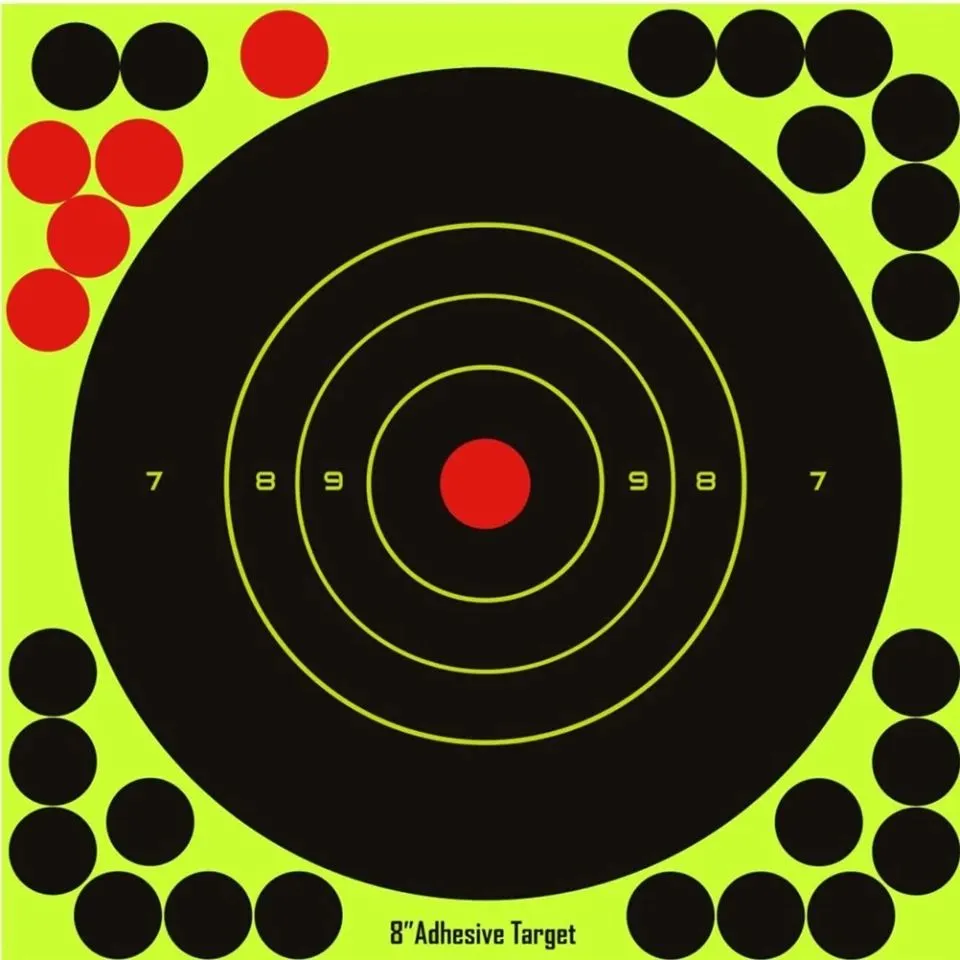 Target shooting adhesive 20 pack stickers