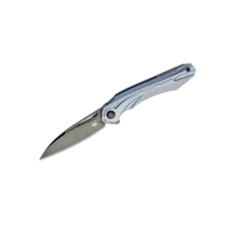 Bestech Wibra Stonewashed Blade Folding Pocket Knife- Bt2001c