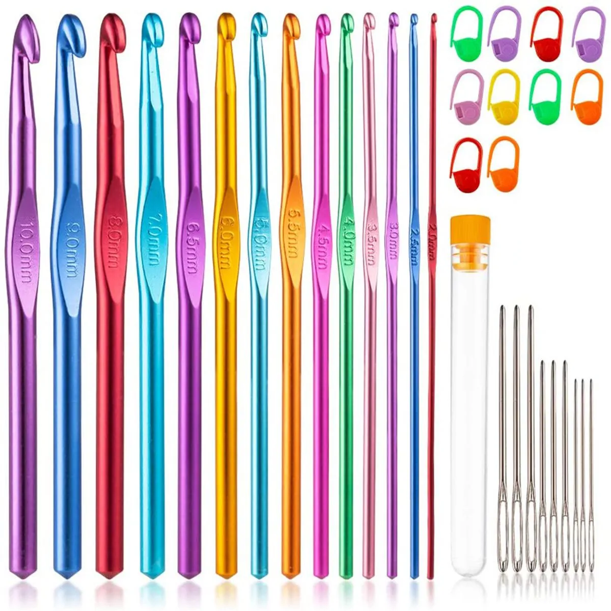 Crochet Needle Set - Crochet Hooks Sets For Knitting Perfect Gift