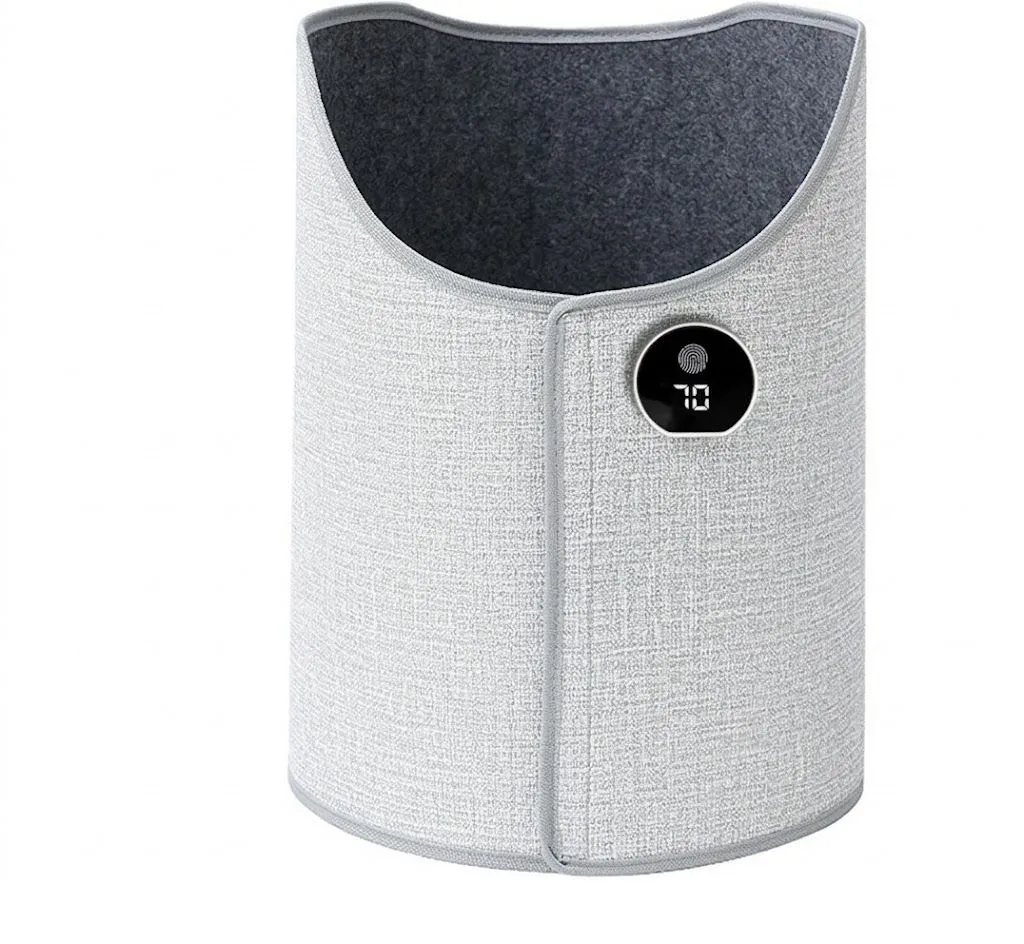 360 Foldable Under Desk Foot & Leg Warmer Heater - Grey