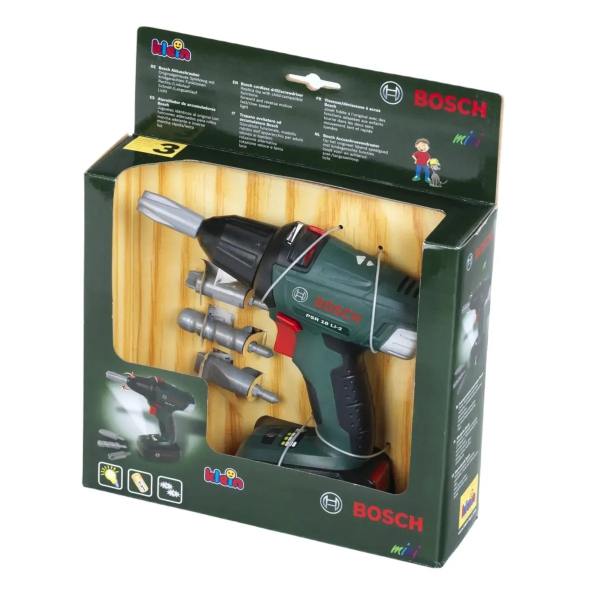 Bosch Cordless Screwdriver 19cm Tall