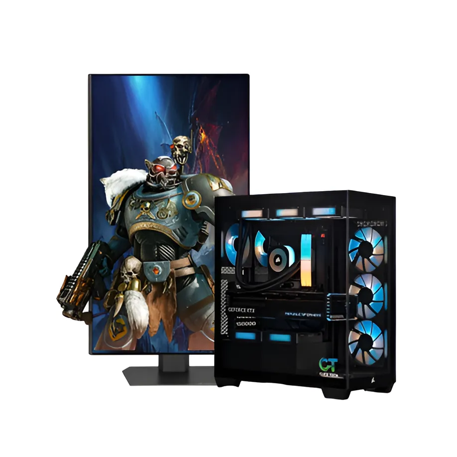 ClickTech PreBuilt Liquid Cooled RTX 5070 Ryzen 7 7800X3D "Heretic"