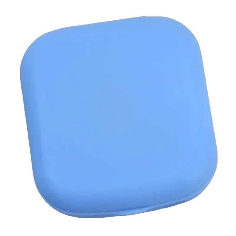 Colorful Contact Lens Case Set With Mirror - Blue