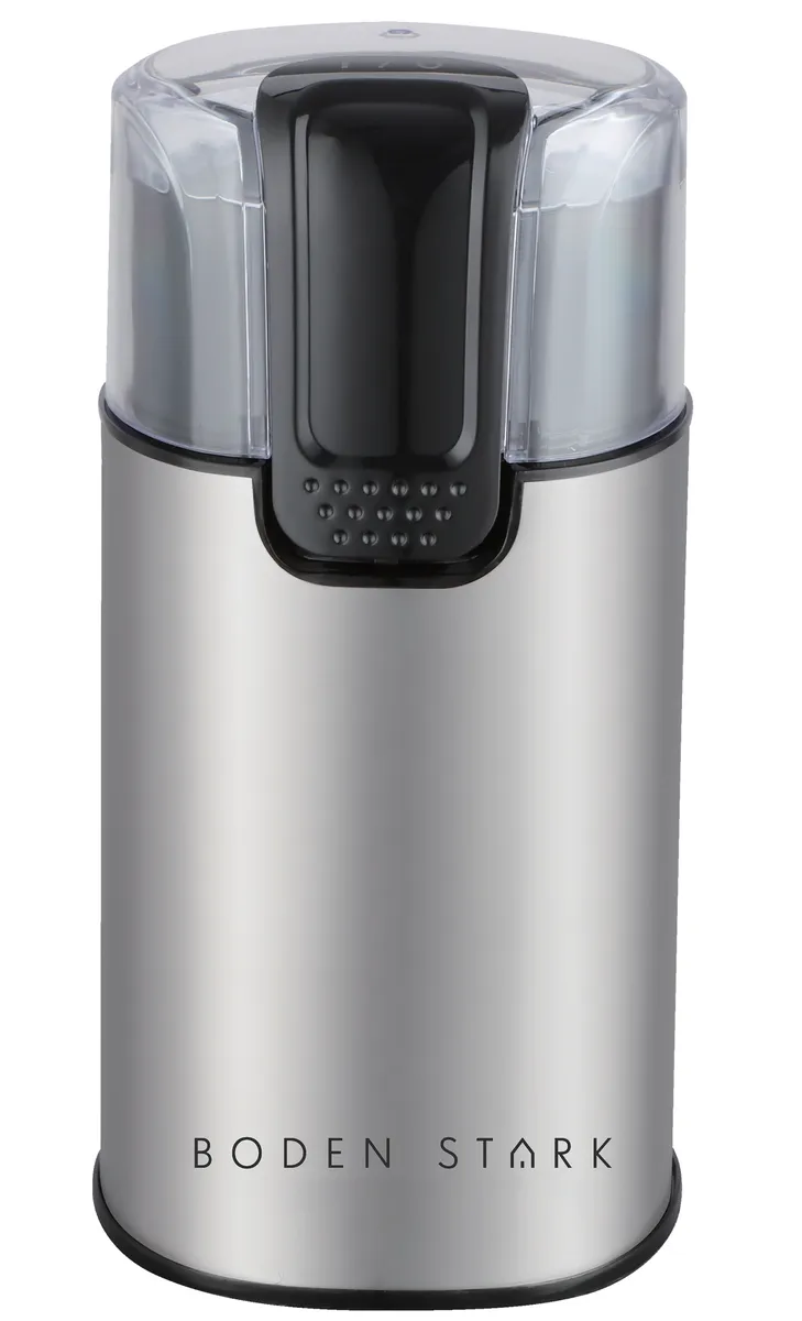 Boden Stark 150W Coffee & Spice Grinder - Blade Grinder, Stainless Steel