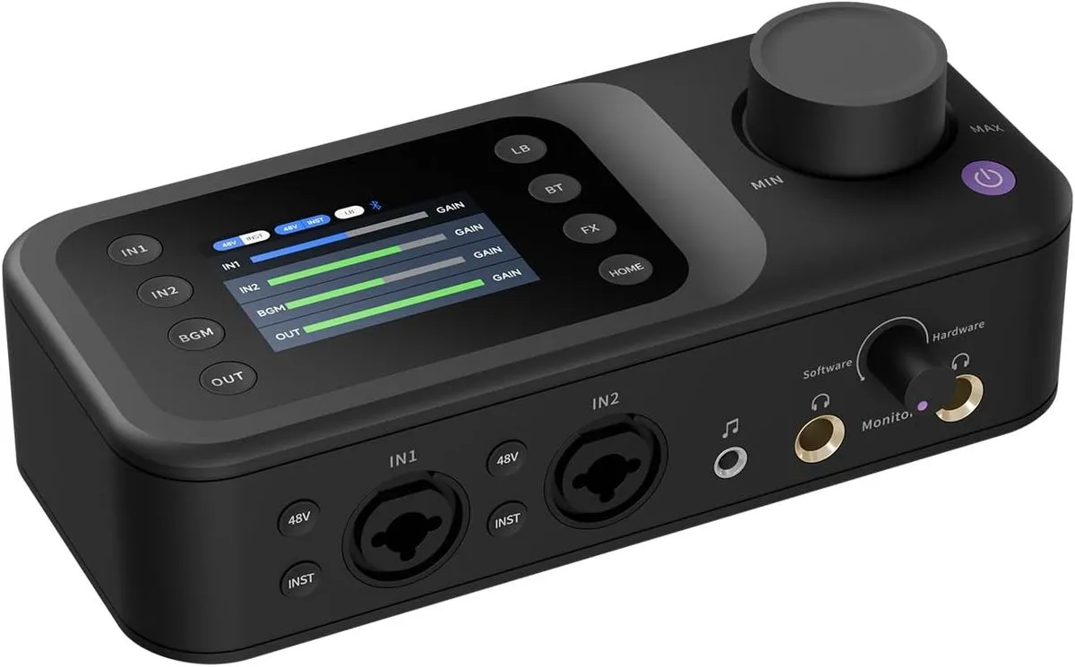 NearStream AMIX40U 10 Channel Audio Interface Mixer