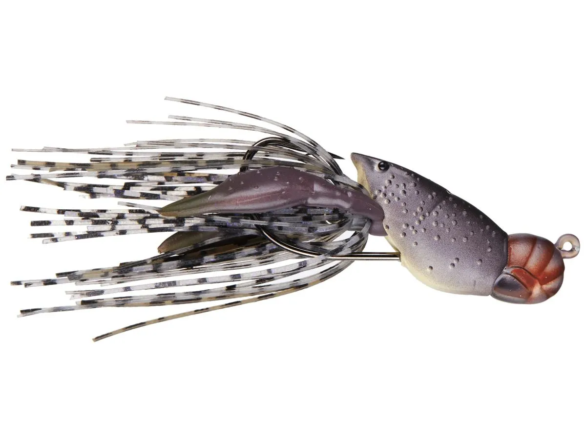 LIVETARGET- Crawfish Jig 1/2oz- 45mm - GREY BROWN